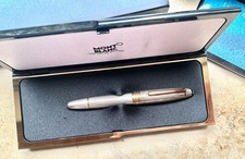 TOLLE GEBRAUCHTE! MONTBLANC Solitaire #1468 Sterling Silber Füllhalter