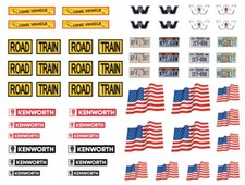 US-Truck Aufkleber-Set Decals