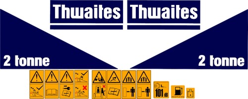 Thwaites tonnen dumper - 2,