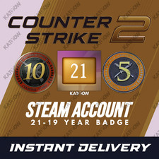 CS2 Steam Account | 21-19 Year