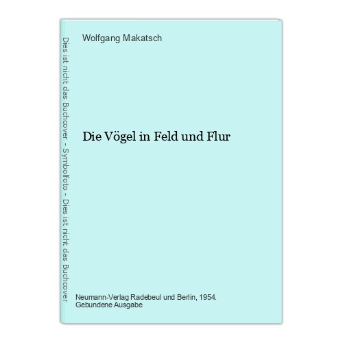 Die vögel feld und flur - in,