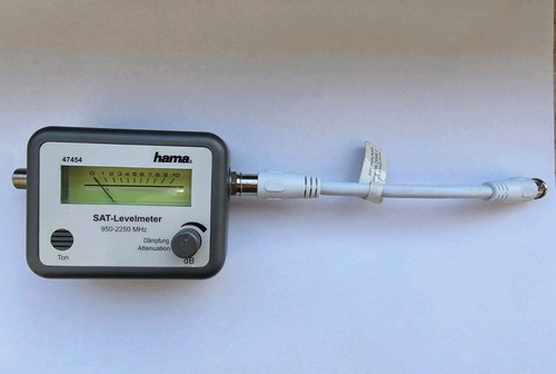 Hama sat finder - sat, levelmeter