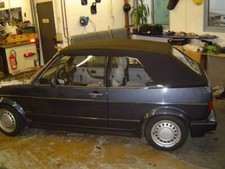 VW Golf 1 Cabrio Verdeck Reparatur Rep Set Repair Kit inkl. Kleber + Flicken -