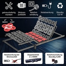 Terra Med T-Flex Modul Teller Motorrahmen Lattenrost 80 90 100 120 140x200cm