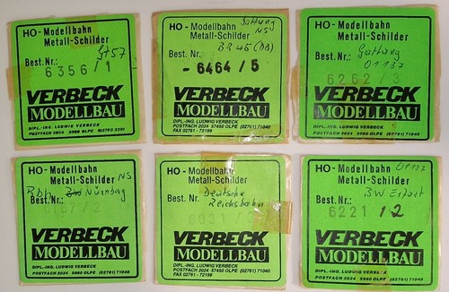 Verbeck dampflok - verbeck, h0