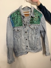 LEVIS X VERSACE FOR H&M JEANSJACKE GR. L UNIKAT CUSTOM MADE