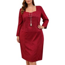 Sheego Kleid Spitzenkleid