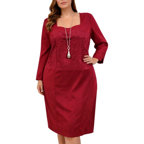 Sheego kleid spitzenkleid - sheego,