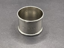 Antiker  Serviettenring 800er Silber - Wilhelm Binder „Ursula“ um 1909