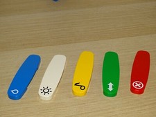  lego duplo Eisenbahn Codestein für 10875 oder 10874 5 Stück