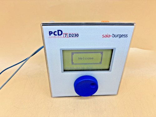Saia burgess pcd7 d230 - burgess, pcd7.d230