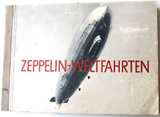 7484 GREILING Zigaretten Bilder Album Zeppelin Weltfahrten 1932 264 photos cards