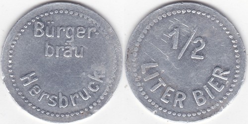 Biermarke hersbruck bürger - hersbruck, bürger-