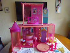 Barbie Prinzessinnen Schloss Schlafzimmer mit Frisiertisch Bett Aufzug