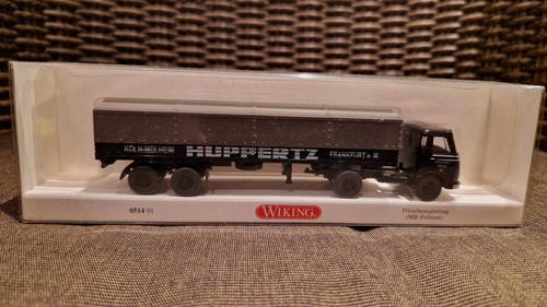 Wiking pritschensattelzug mb - wiking,