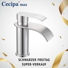 Wasserfall Waschbeckenarmatur