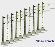 Viessmann N 4309 10er-Pack Streckenmast (alt 43103)