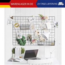 65X45cm 2 Stk Wandgitter Regal DIY Eisen Gitter Der Fotowand Dekoration Pinnwand