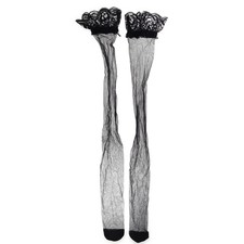 Stay Ups, Damen, Schwarz #Ifz