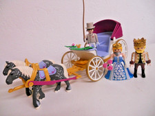 Braut und Bräutigam + Brautpaar mit Hochzeitskutsche  Hochzeit Figuren Playmobil