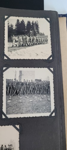 Original altes fotoalbum - fotoalbum, wk2
