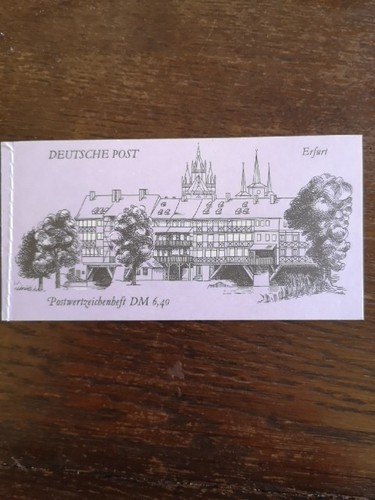 Postwertzeichenheft 40 - postwertzeichenheft, 6,40