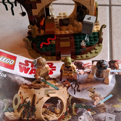 Lego star wars 75208 yodas - lego,