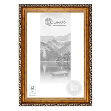 Bilderrahmen Antik Massivholz GOLD Vintage Barock | WIEN | CLAMARO
