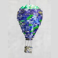 Heissluftballon Deko Modell Kunst Unikat 30cm hoch