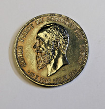 3 Mark Silber Kaiserreich Schaumburg Lippe 1911  "auf den Tod"