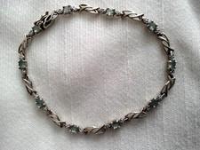 Harry IVENS  Armband Silber Vergoldet. Mit Alexandrit Und Diamanten. Gebraucht