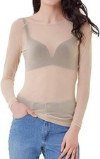 Sexy Damen Transparent Mesh