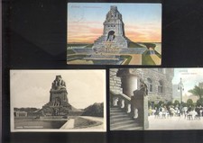 Lot/Sammlung 6 alte Ansichtskarten Leipzig ab 1905-plus Fotomäppchen
