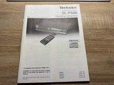 Technics Bedienungsanleitung