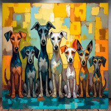 LEINWAND BILD ER XXL ABSTRAKT