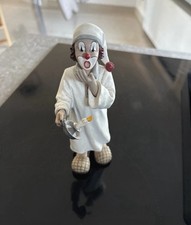 Gilde Clowns Figur mit Kerze