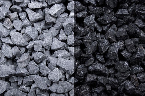 Basalt splitt 30kg 250kg - basalt,