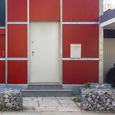 Haustür Nebeneingangstür HUGO hochwertige Kellertür Außentür in weiß & anthrazit