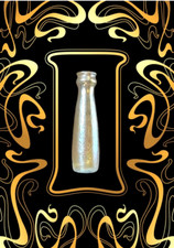 Joh. Loetz Witwe Candia Papillon PN I-7987 Antike Jugendstil Glasvase 18CM 1898