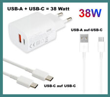 38W Schnell Ladegerät USB-C Ladekabel für Samsung Galaxy A52 A51 A50s A50 A42 5G