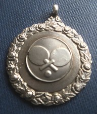Silber Tisch Tennis Medaille