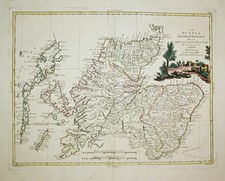 Scotland Schottland Shetland Zatta map Karte Kupferstich engraving 1779 194776