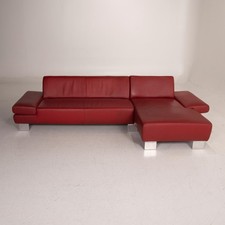 Willi Schillig Leder Ecksofa