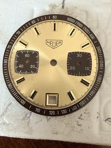 Heuer zifferblatt chronograph - zifferblatt,