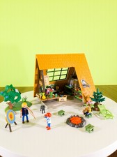 Playmobil® Feriencamp Hütte 6887 Figuren Zubehör Camping Set nerdycustom MOC