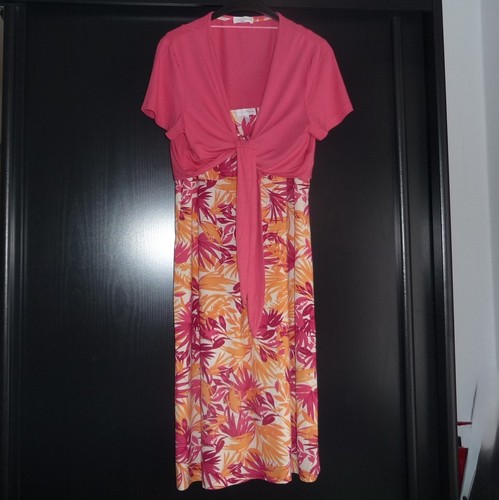Trägerkleid mit pink - trägerkleid, 46
