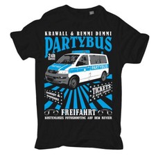 Herren T-Shirt Partybus All