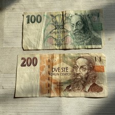 Tschechische Republik 300 Kronen Banknoten, 1998