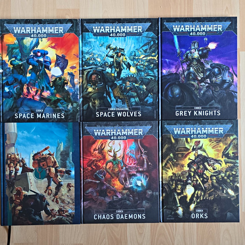 Warhammer 000 codex set - warhammer,
