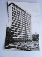 AK Jena Neues VEB Carl Zeiss Hochhaus Ikarus 55 Bus Auto Trabant 1970 DDR Neubau
